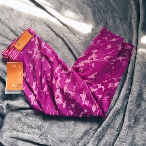 Cropped Champion purple work-out leggings